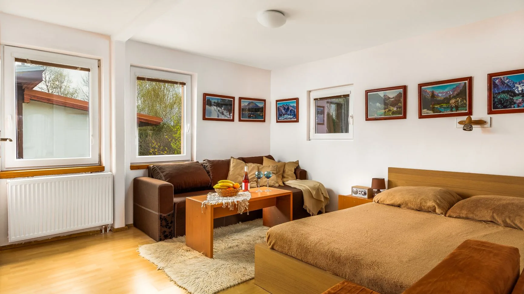 Interiér Apartmán na poschodí